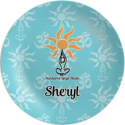 Sundance Yoga Studio Melamine Plate (Personalized)