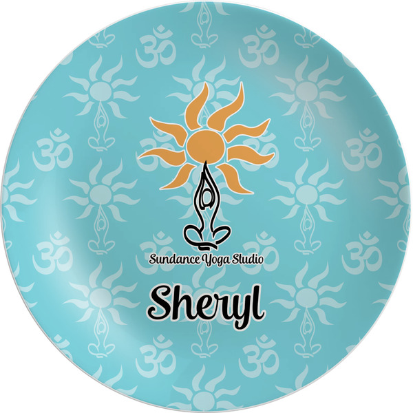 Sundance Yoga Studio Melamine Plate (Personalized)
