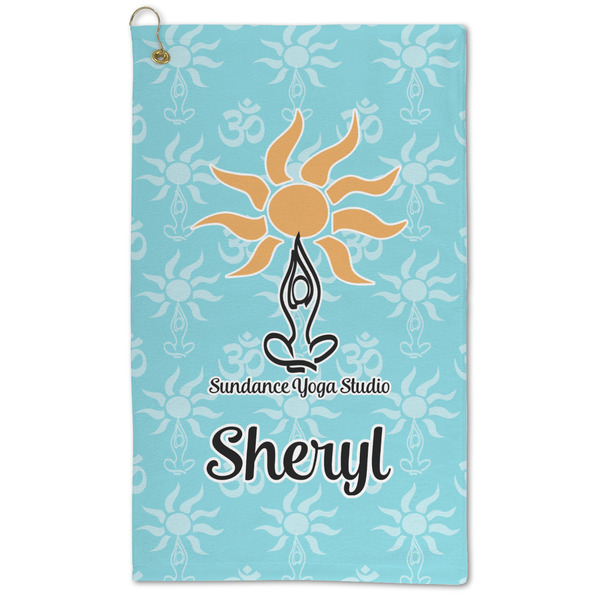 Custom Sundance Yoga Studio Microfiber Golf Towel (Personalized)
