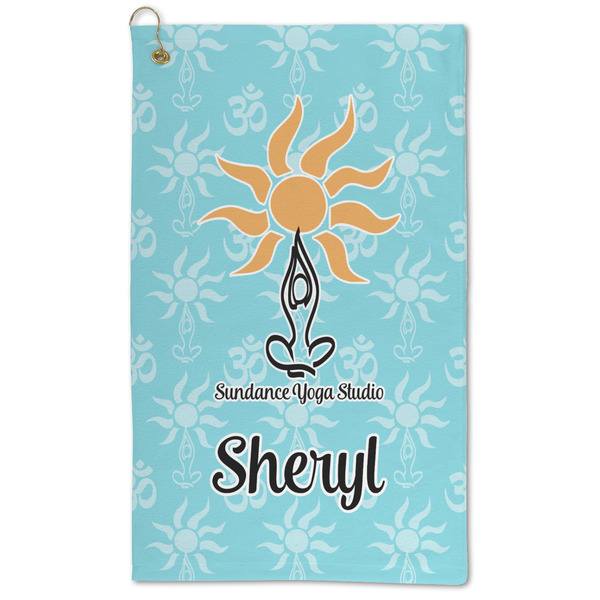 Custom Sundance Yoga Studio Microfiber Golf Towel (Personalized)