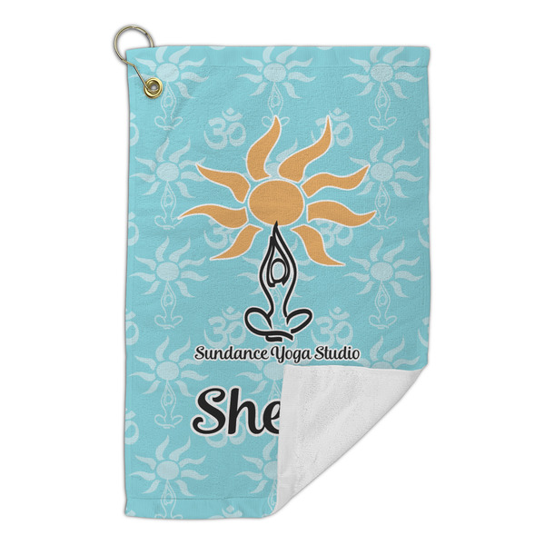 Sundance Yoga Studio Microfiber Golf Towels Small - FRONT FOLDED