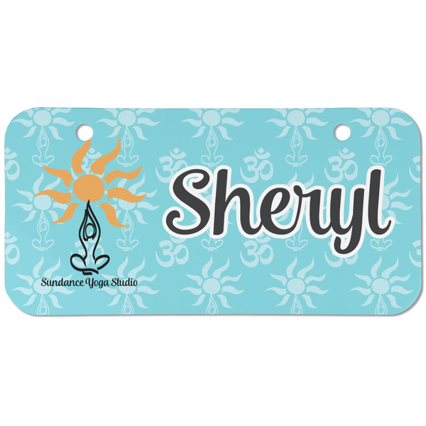 Sundance Yoga Studio Mini Bicycle License Plate - Two Holes