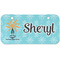 Sundance Yoga Studio Mini/Bicycle License Plate (2 Holes) (Personalized)