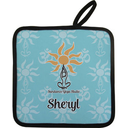 Sundance Yoga Studio Pot Holder w/ Name or Text