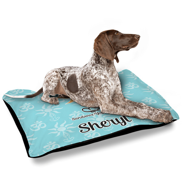 Sundance Yoga Studio Outdoor Dog Beds - Large - IN CONTEXT