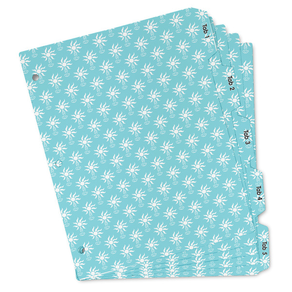 Custom Sundance Yoga Studio Binder Tab Divider Set (Personalized)