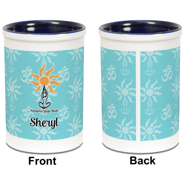 Sundance Yoga Studio Pencil Holder - Blue - approval