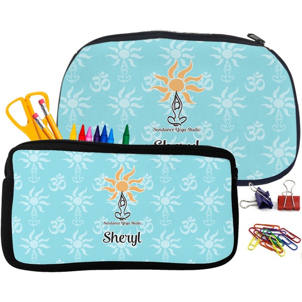 Sundance Yoga Studio Pencil / School Supplies Bags Small and Medium