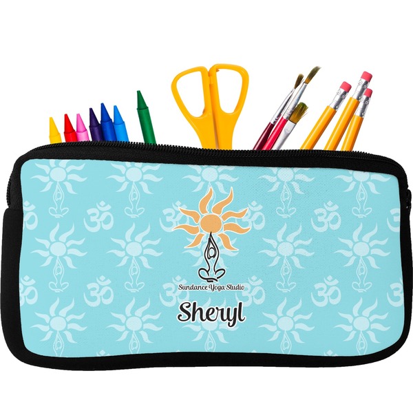 Custom Sundance Yoga Studio Neoprene Pencil Case (Personalized)