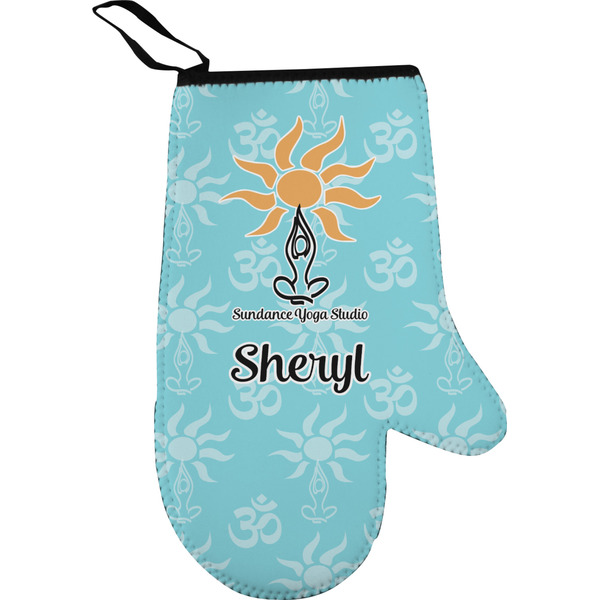 Custom Sundance Yoga Studio Oven Mitt (Personalized)