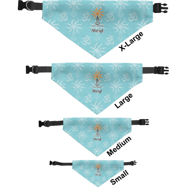 Sundance Yoga Studio Pet Bandana Sizes