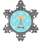 Sundance Yoga Studio Vintage Snowflake Ornament (Personalized)