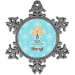 Sundance Yoga Studio Vintage Snowflake Ornament (Personalized)