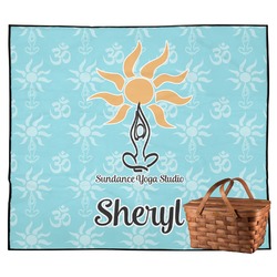 Sundance Yoga Studio Outdoor Picnic Blanket (Personalized)