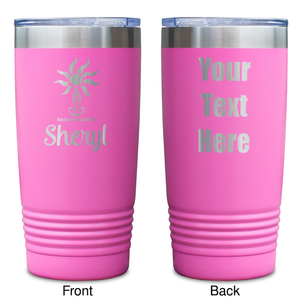 Sundance Yoga Studio Pink Polar Camel Tumbler - 20oz - Double Sided - Approval
