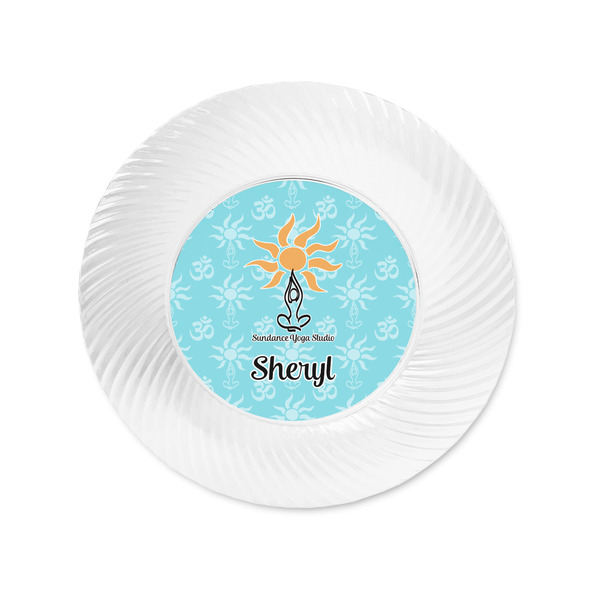 Sundance Yoga Studio Plastic Party Appetizer & Dessert Plates - Approval