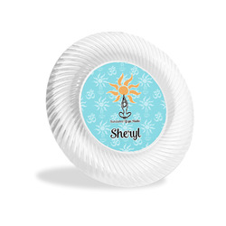 Sundance Yoga Studio Plastic Party Appetizer & Dessert Plates - 6" (Personalized)