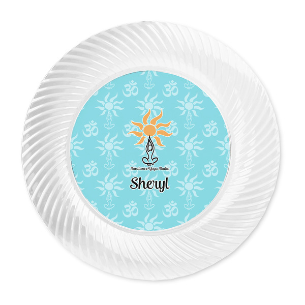 Sundance Yoga Studio Plastic Party Dinner Plates - Approval