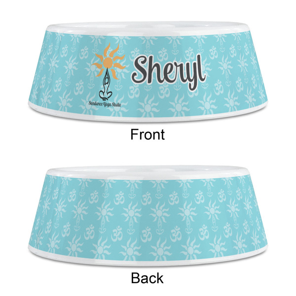 Sundance Yoga Studio Plastic Pet Bowls - Medium - APPROVAL