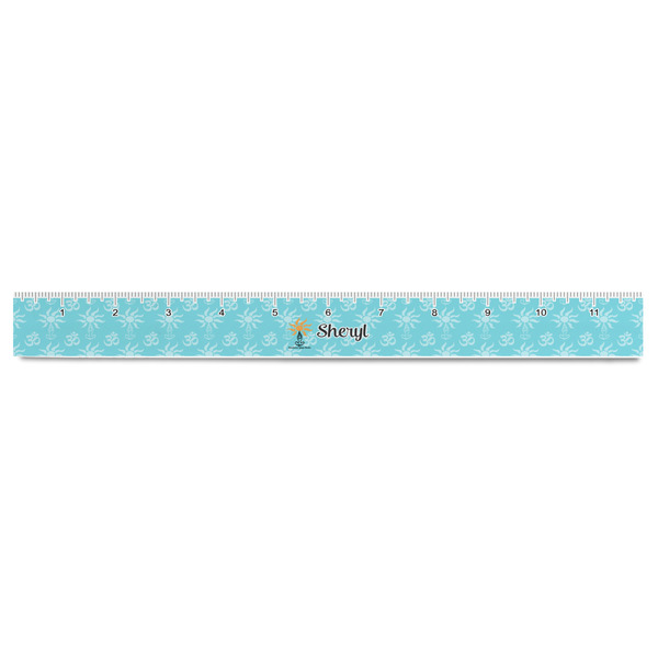 Sundance Yoga Studio Plastic Ruler - 12" - FRONT