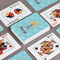 Sundance Yoga Studio Playing Cards - Front & Back View