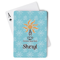 Sundance Yoga Studio Playing Cards (Personalized)