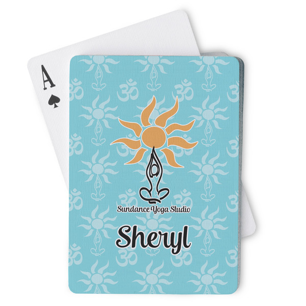 Custom Sundance Yoga Studio Playing Cards (Personalized)