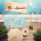 Sundance Yoga Studio Pool Towel Lifestyle