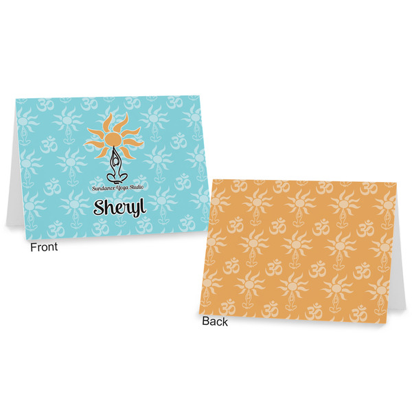 Sundance Yoga Studio Postcard - Front and Back