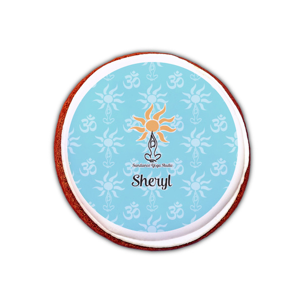 Sundance Yoga Studio Printed Icing Circle - XSmall - On Cookie