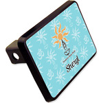 Sundance Yoga Studio Rectangular Trailer Hitch Cover - 2" w/ Name or Text