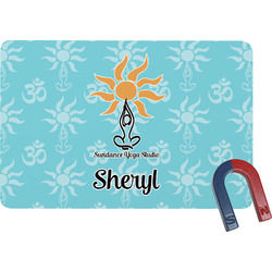 Sundance Yoga Studio Rectangular Fridge Magnet w/ Name or Text