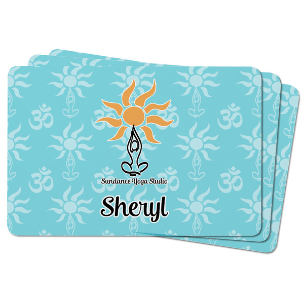 Sundance Yoga Studio Rectangular Fridge Magnet - THREE