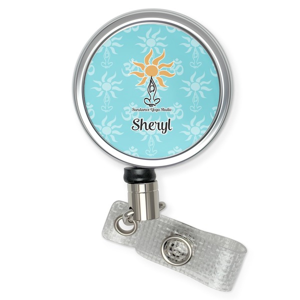 Custom Sundance Yoga Studio Retractable Badge Reel (Personalized)