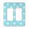 Sundance Yoga Studio Rocker Style Light Switch Cover - Two Switch