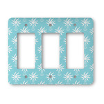 Sundance Yoga Studio Rocker Style Light Switch Cover - Three Switch