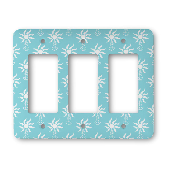 Sundance Yoga Studio Rocker Light Switch Covers - Triple - MAIN