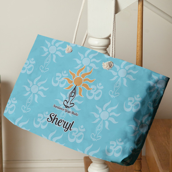 Sundance Yoga Studio Large Rope Tote - Life Style