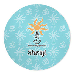 Sundance Yoga Studio 5' Round Indoor Area Rug (Personalized)