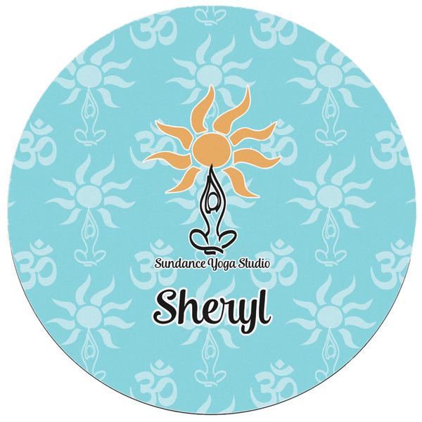 Sundance Yoga Studio Round Mousepad - APPROVAL