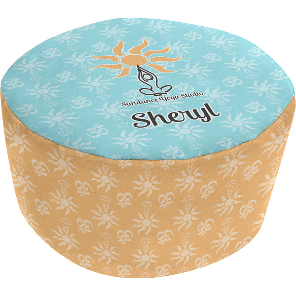 Sundance Yoga Studio Round Pouf Ottoman (Bottom)