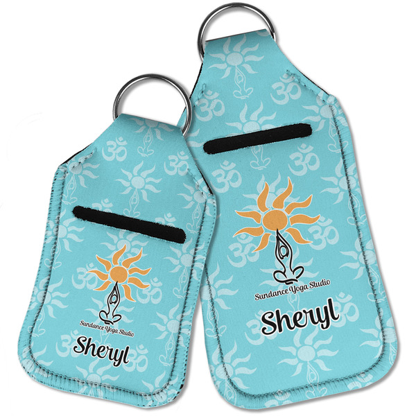 Sundance Yoga Studio Sanitizer Holder Keychain - Parent Main