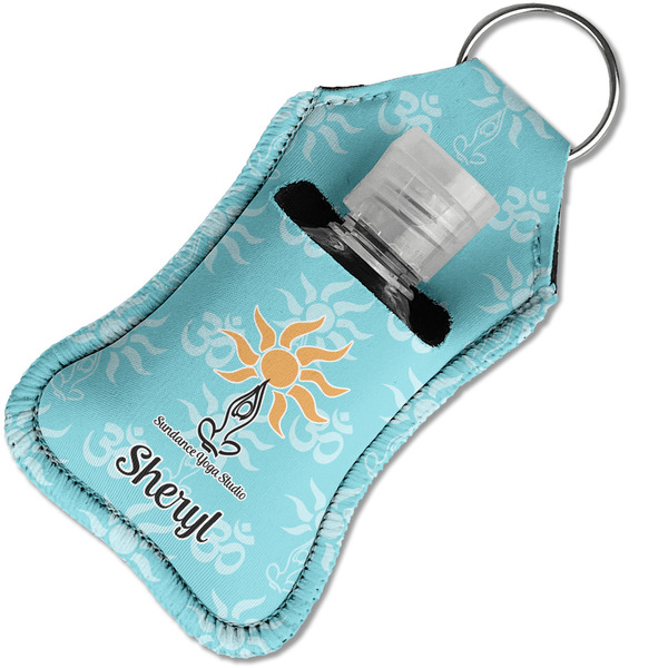 Sundance Yoga Studio Sanitizer Holder Keychain - Small in Case