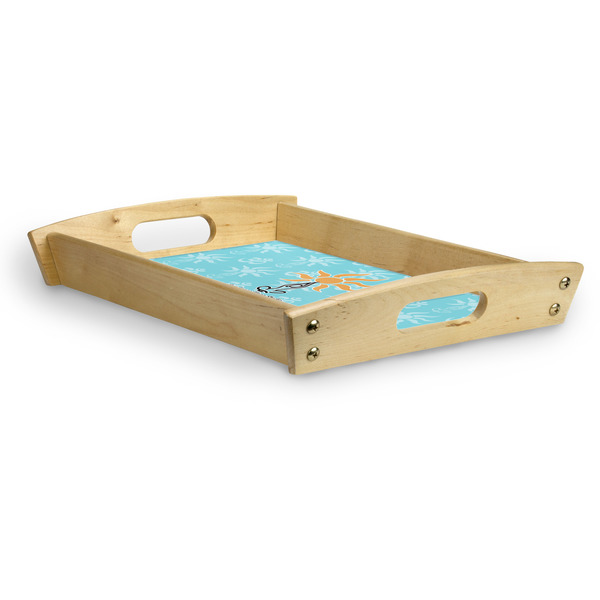 Sundance Yoga Studio Serving Tray Wood Small - Corner