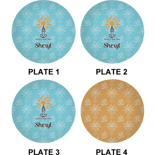 Sundance Yoga Studio Set of Appetizer / Dessert Plates (Approval)