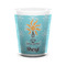 Sundance Yoga Studio Ceramic Shot Glass - 1.5 oz - White - Single (Personalized)