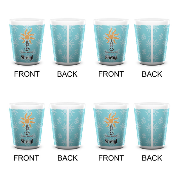 Sundance Yoga Studio Shot Glass - White - Set of 4 - APPROVAL
