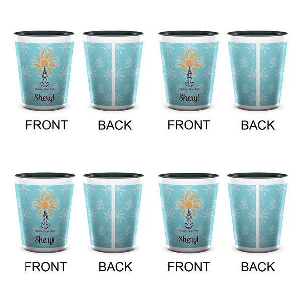 Sundance Yoga Studio Shot Glassess - Two Tone - Set of 4 - APPROVAL