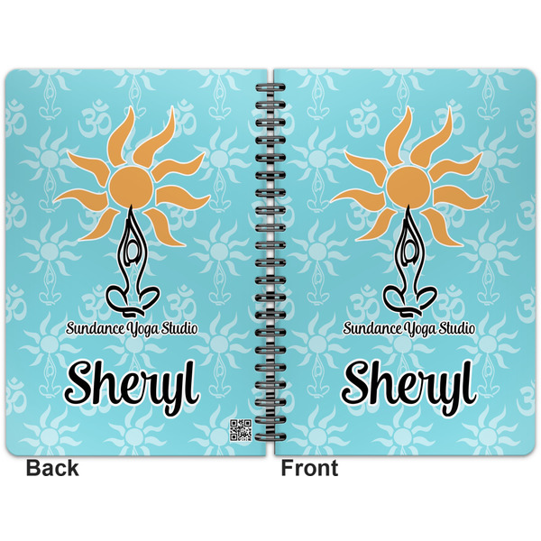 Sundance Yoga Studio Spiral Journal 7 x 10 - Apvl