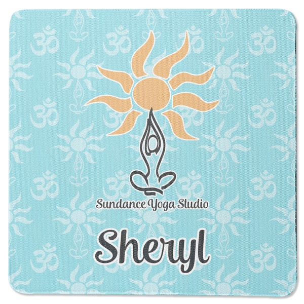 Sundance Yoga Studio Square Coaster Rubber Back - Single